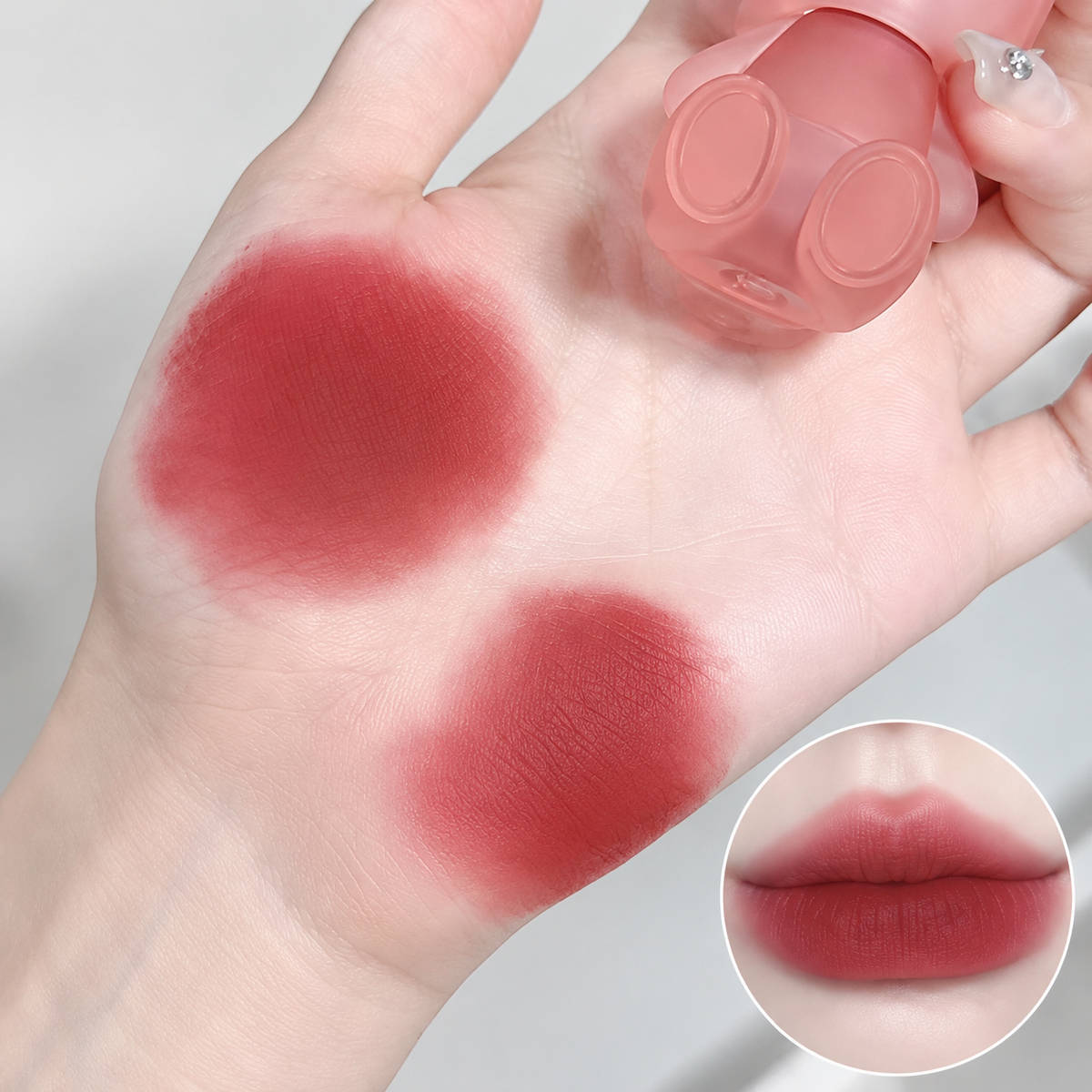 Gege Bear Bunny Lip Mud – Cherry Kiss